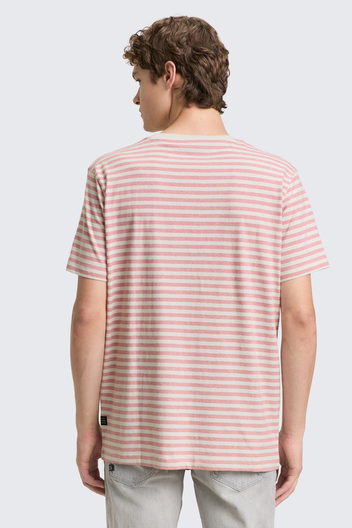 T-shirt rayé minimaliste