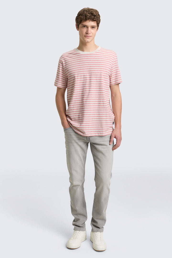 T-shirt rayé minimaliste