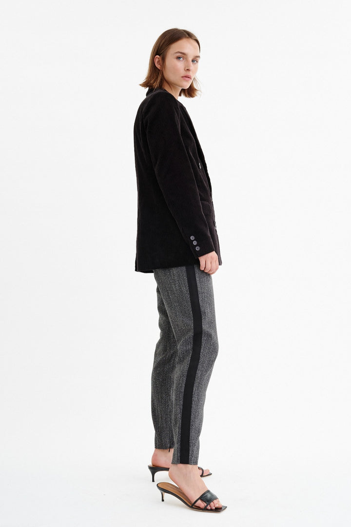 Pantalon à bande contrastante JANICKA