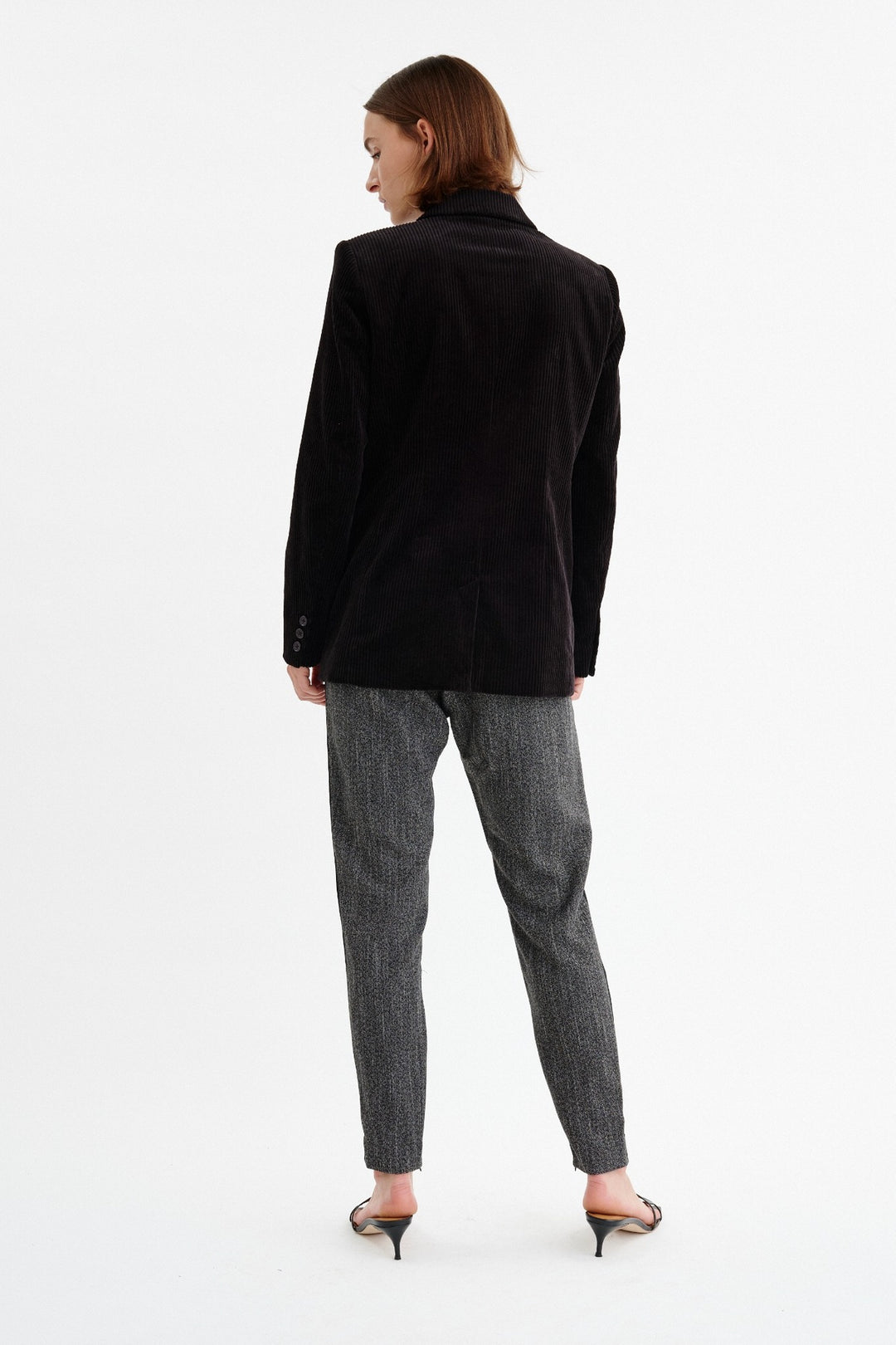 Pantalon à bande contrastante JANICKA