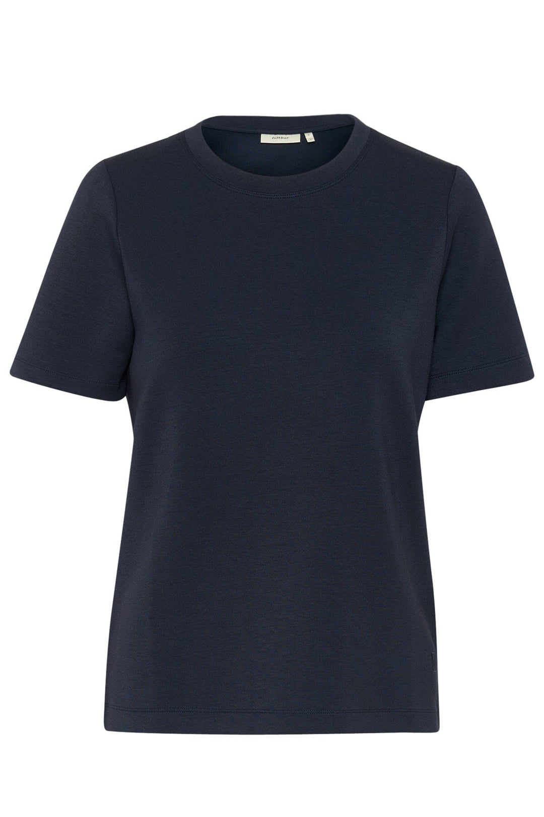 T-shirt velouté Vincent en bleu marine, coupe classique, idéal pour le confort et le style au quotidien.