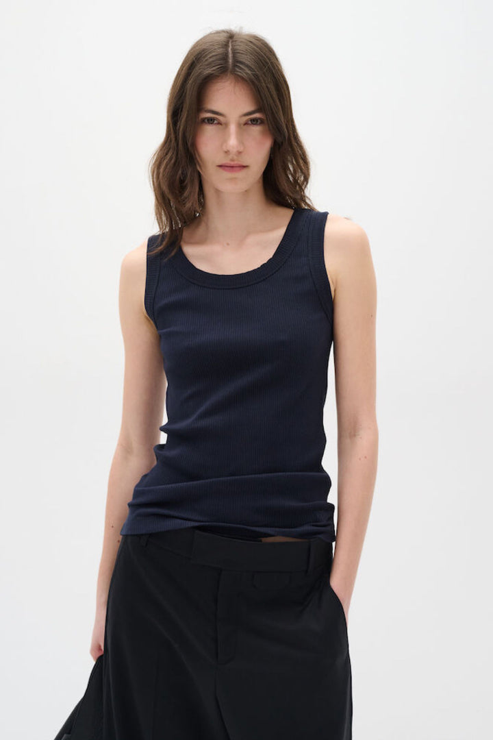 Camisole côtelée Dagna