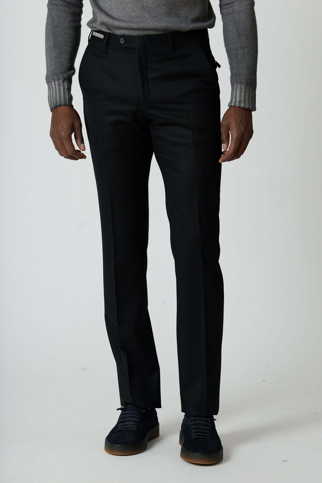 Pantalon habillé en laine vierge