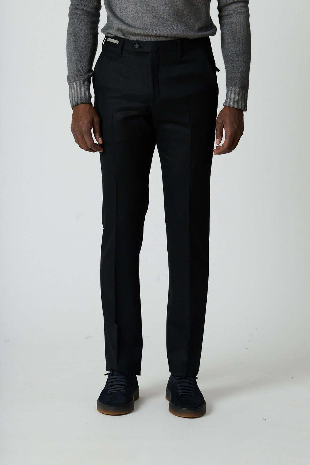 Pantalon habillé en laine vierge