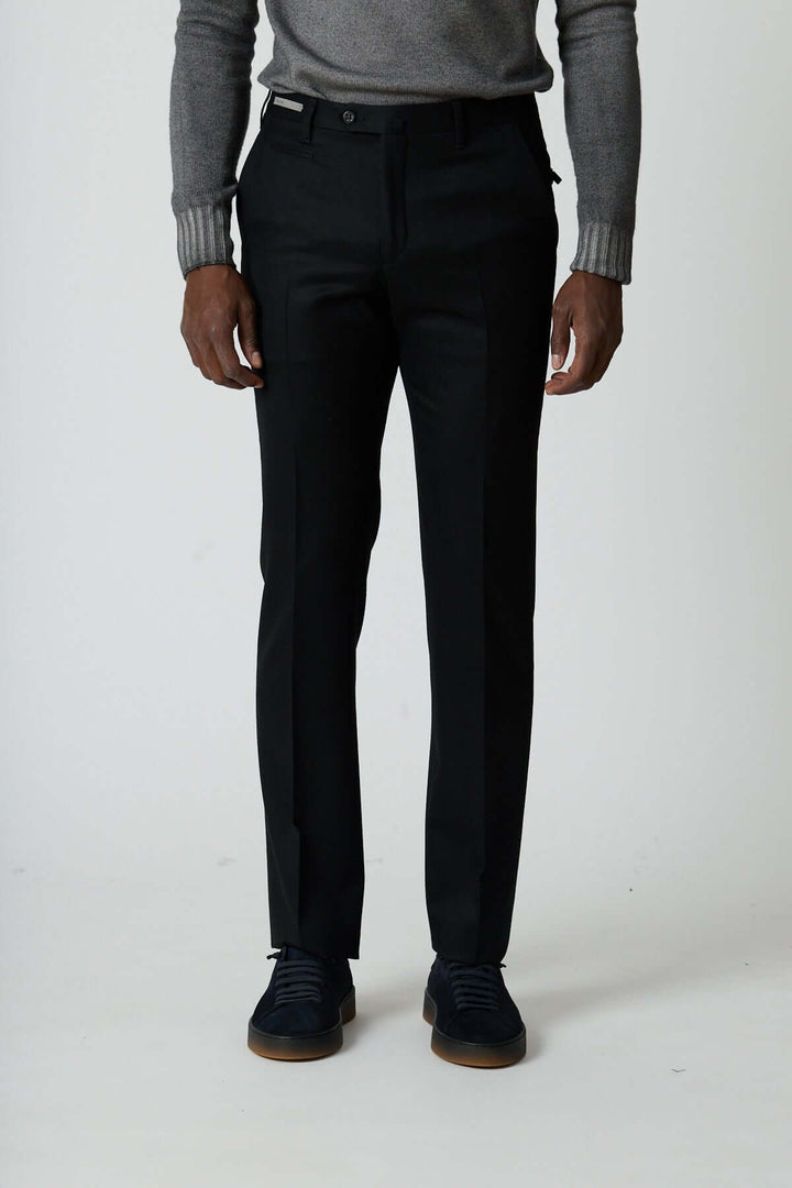 Pantalon habillé en laine vierge