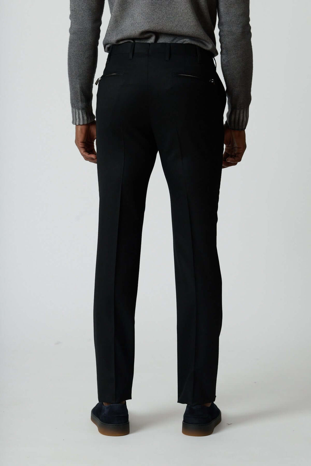 Pantalon habillé en laine vierge