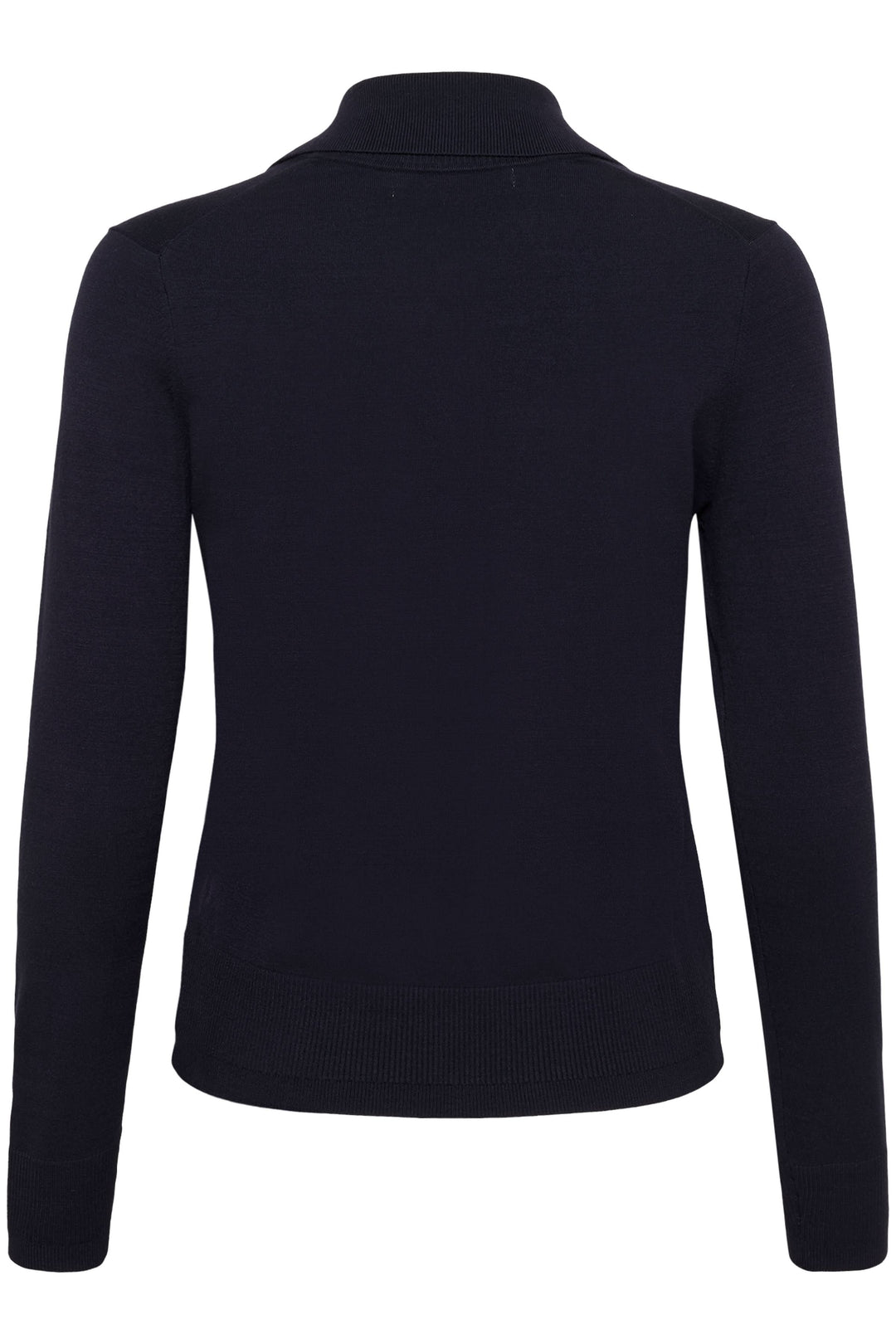 Cardigan Miko tricot fin boutonné col polo
