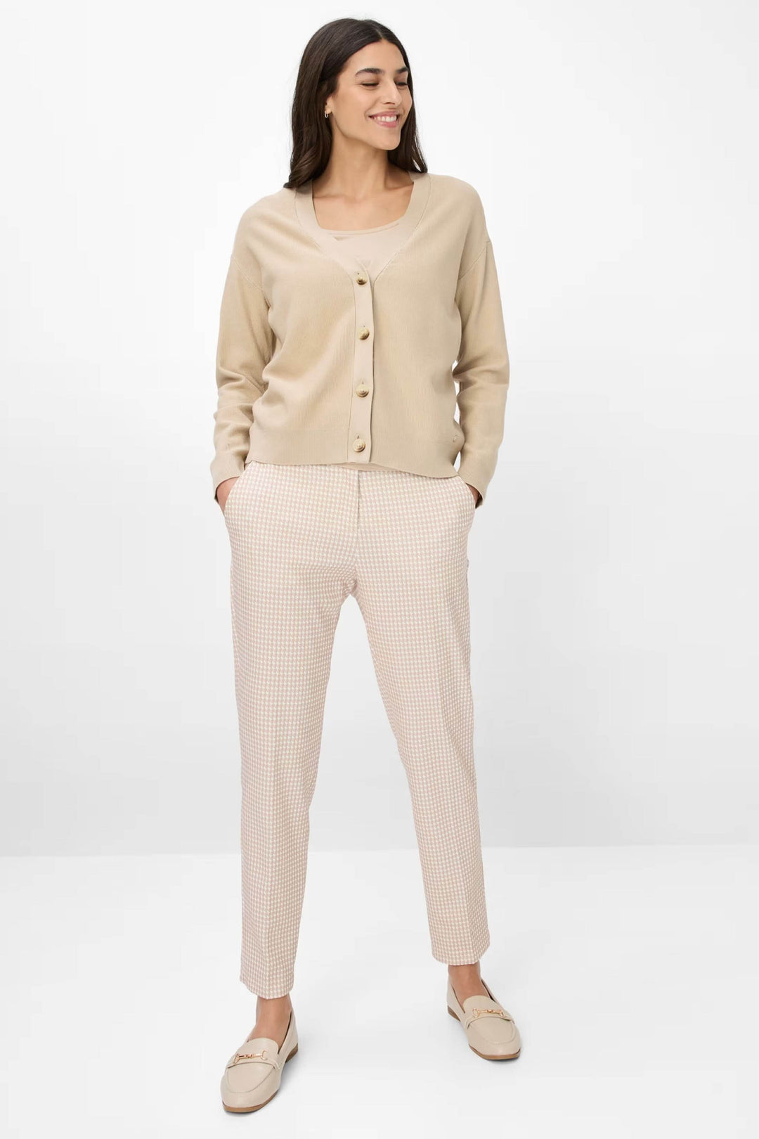 Cardigan encolure en V