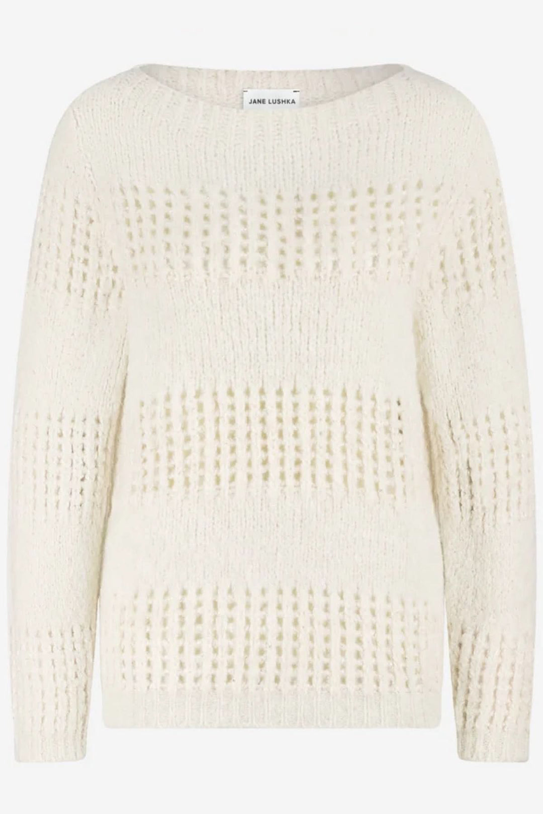 Chandail ajouré à encolure ronde