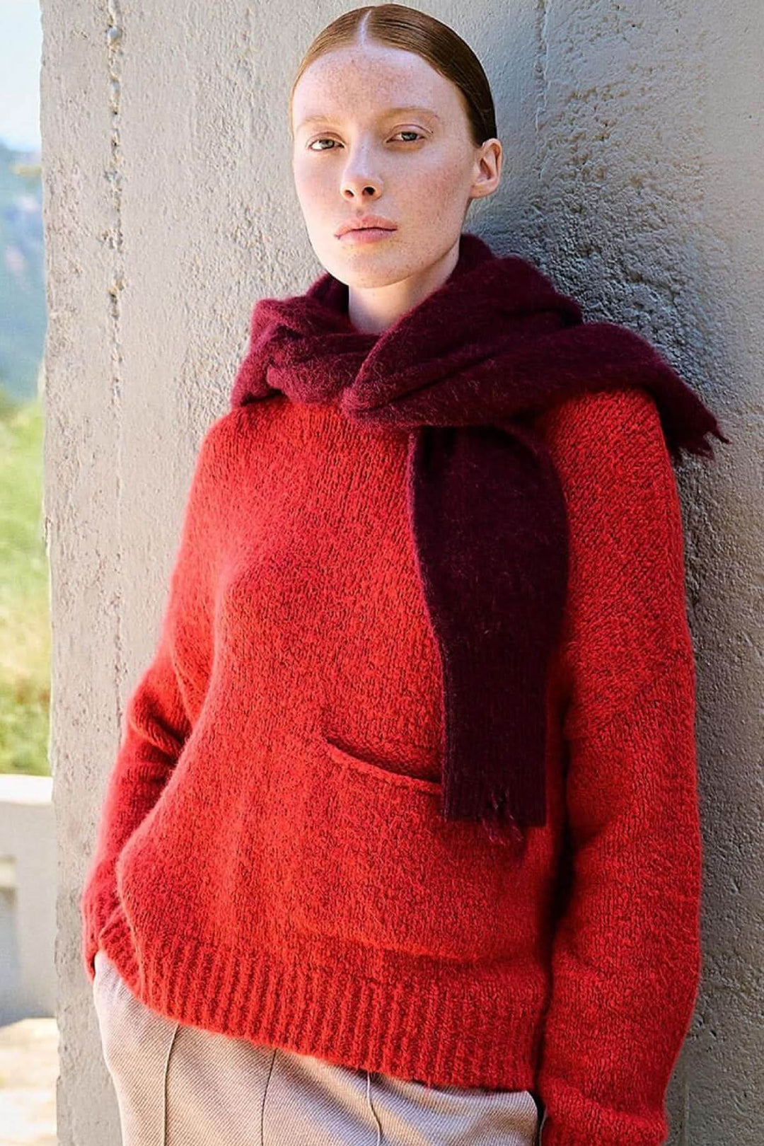 Chandail à col montant