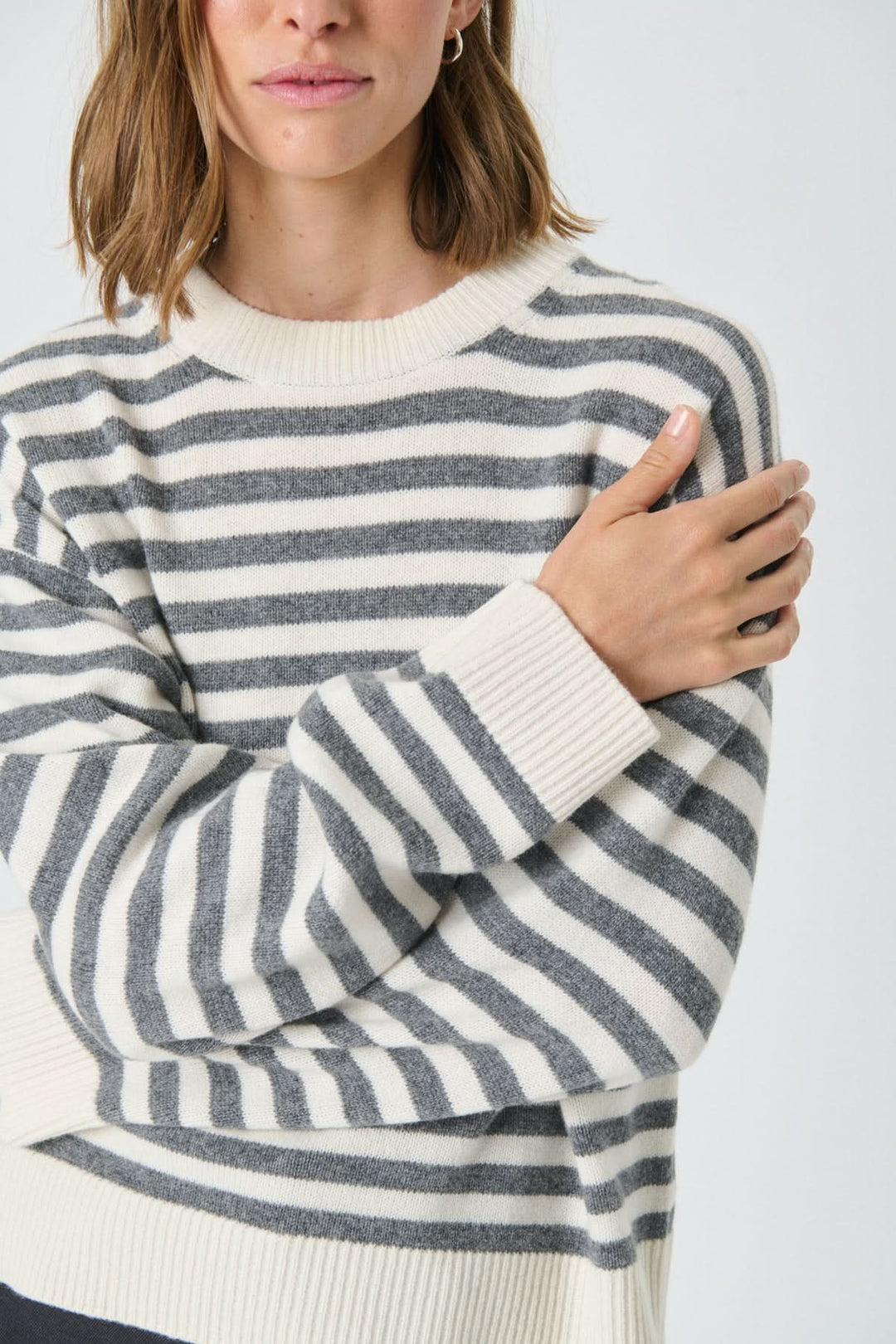 Chandail de laine rayé Vinas