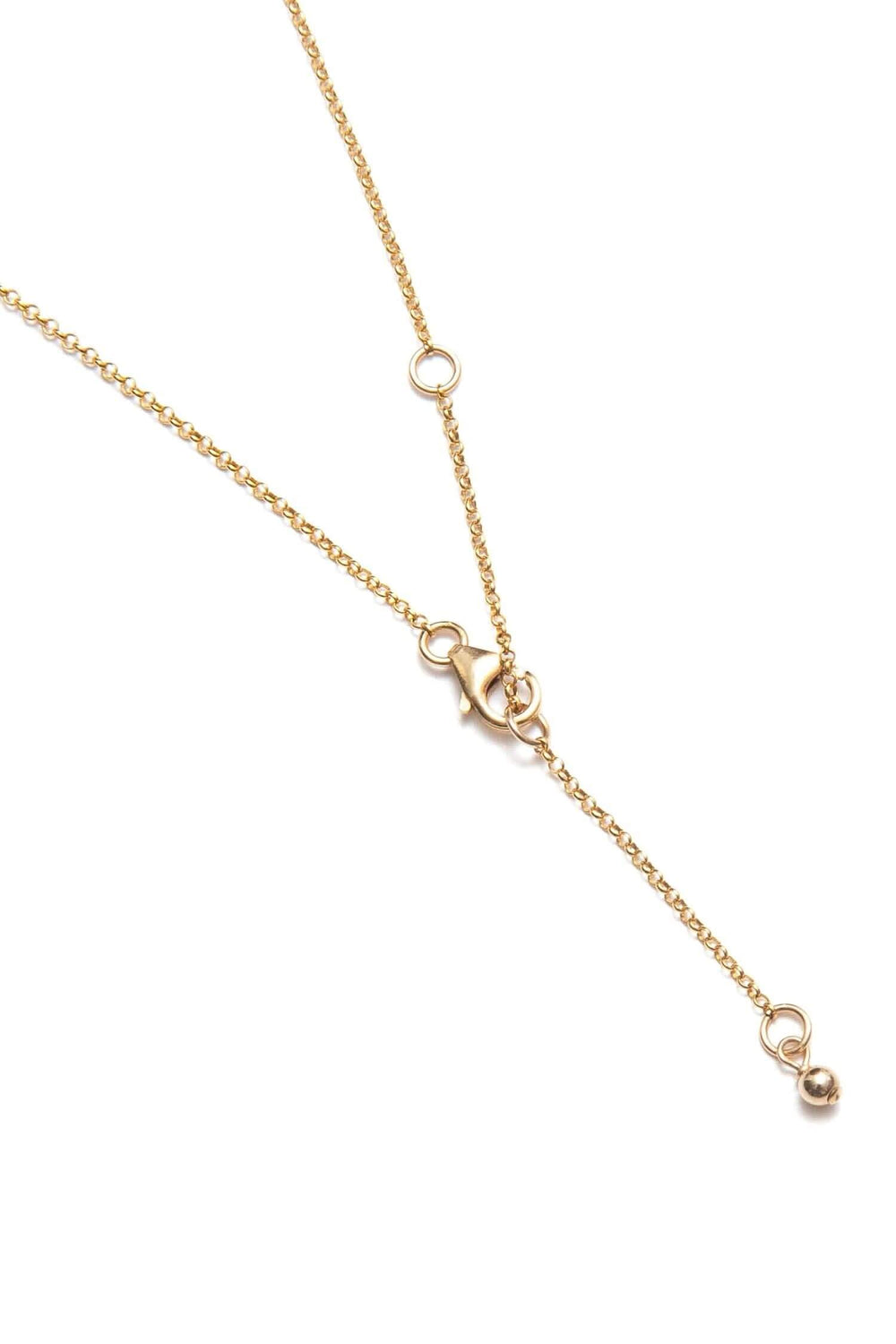 Chaîne Be Stylish en argent 925, élégante avec perles, longueur réglable de 16 à 18 pouces.