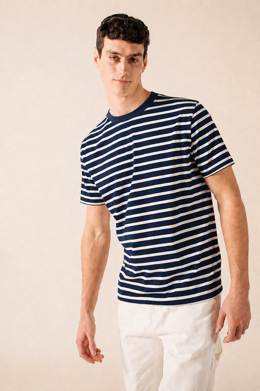 T-shirt à rayures classique