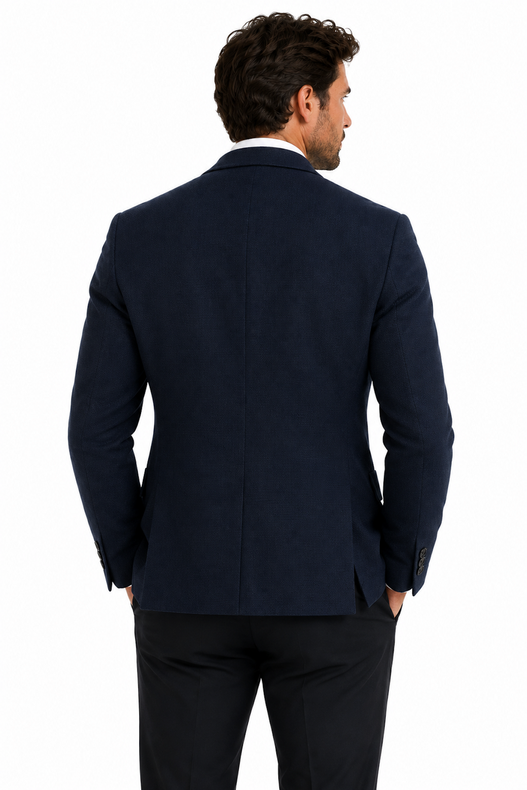 Modern textured blazer