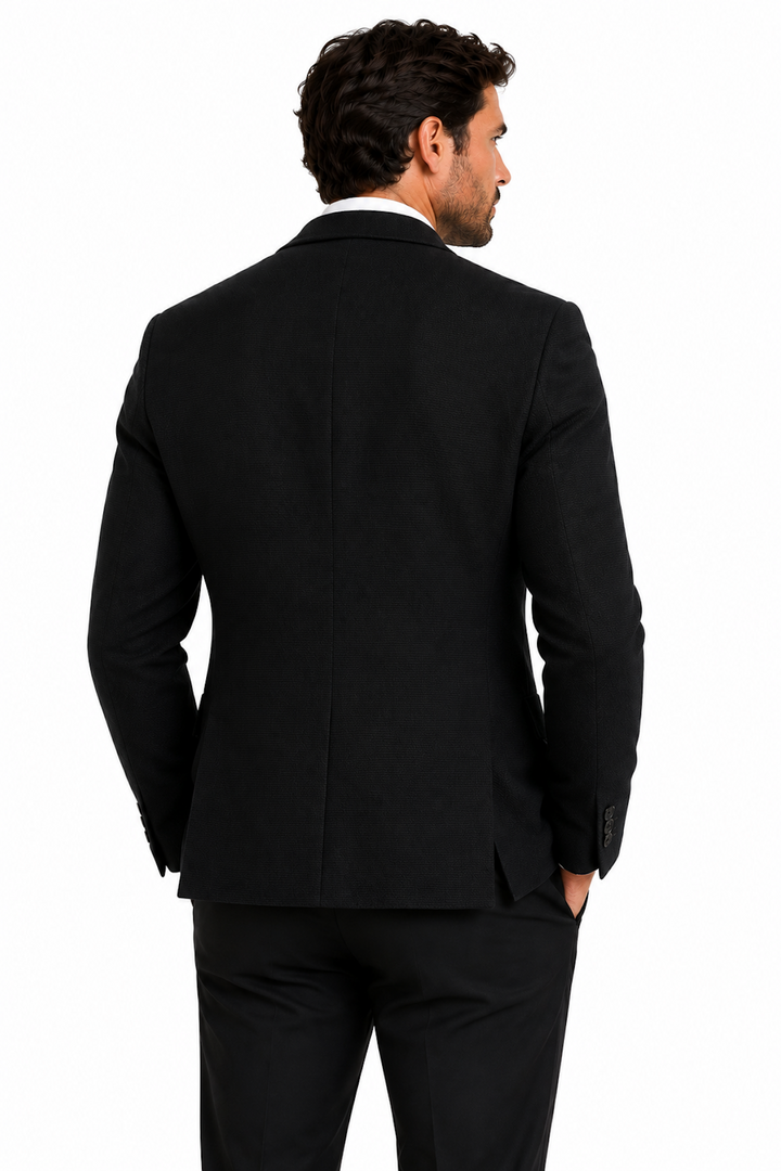 Modern textured blazer