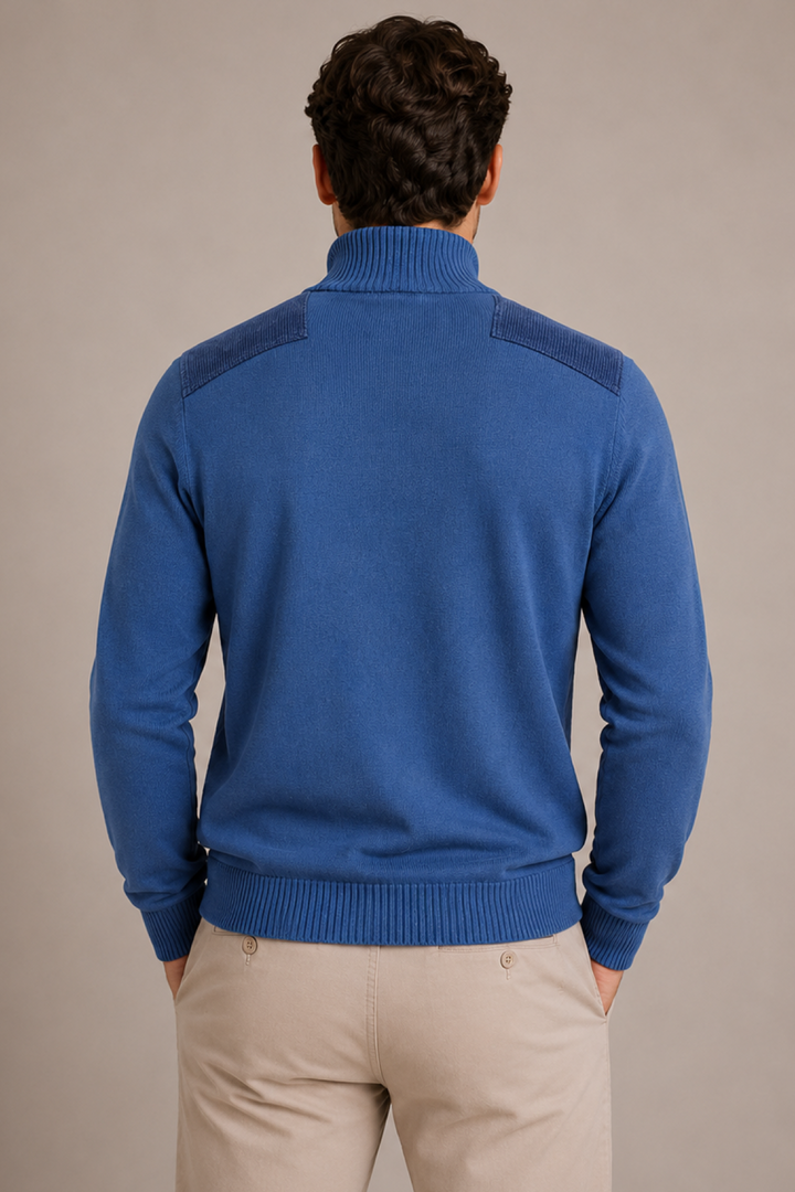 Half-Zip Knit Sweater