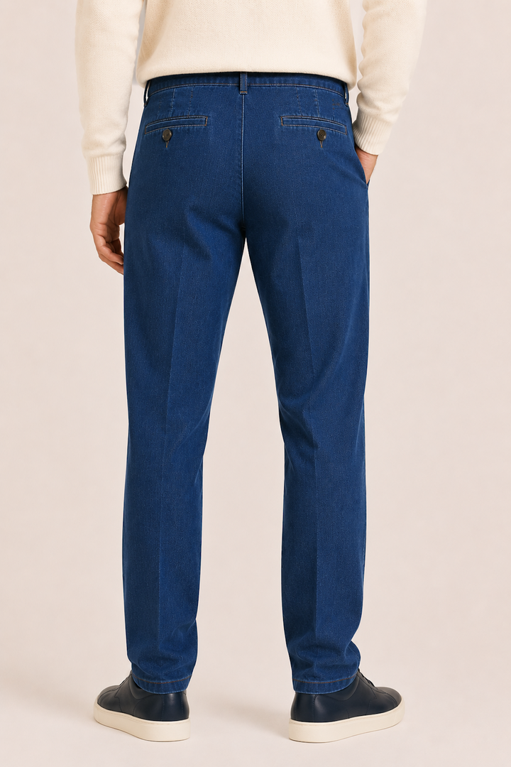 Pantalon en denim extensible