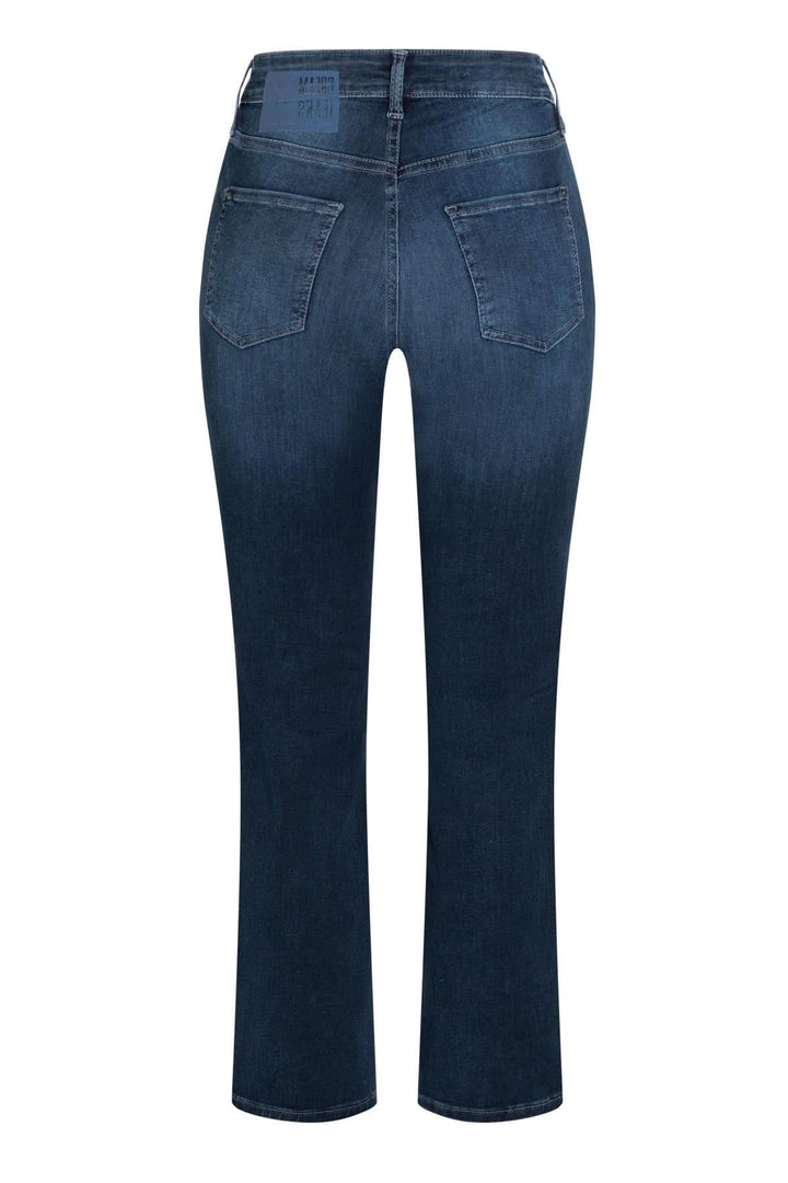 Jeans Dream Kick Pant, coupe droite et raccourcie, denim léger, taille normale avec 5 poches.