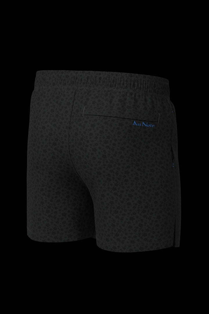 Maillot de bain moderne avec doublure graphique, coupe ajustée et cordon contrastant, idéal pour la plage.