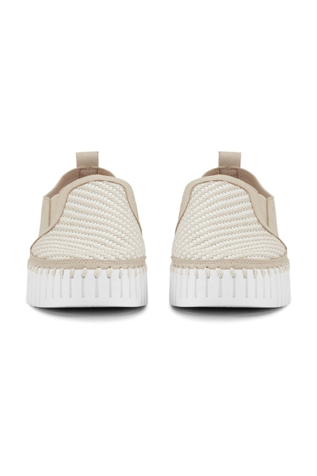 Détails arrière des Mocassins Tulip 3876, conçus avec un design ajouré et une semelle souple pour confort élégant.