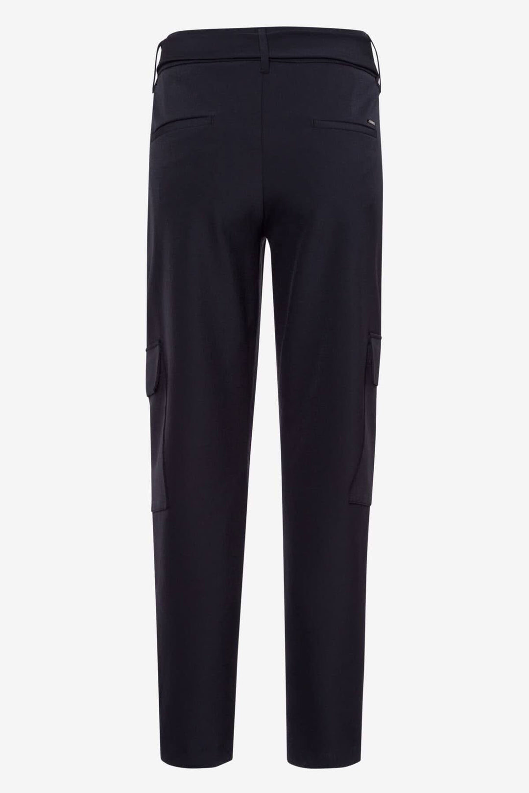 Pantalon ceinturé Morris, style jogger 7/8 avec poches cargo, dos du pantalon en Techno Quality.