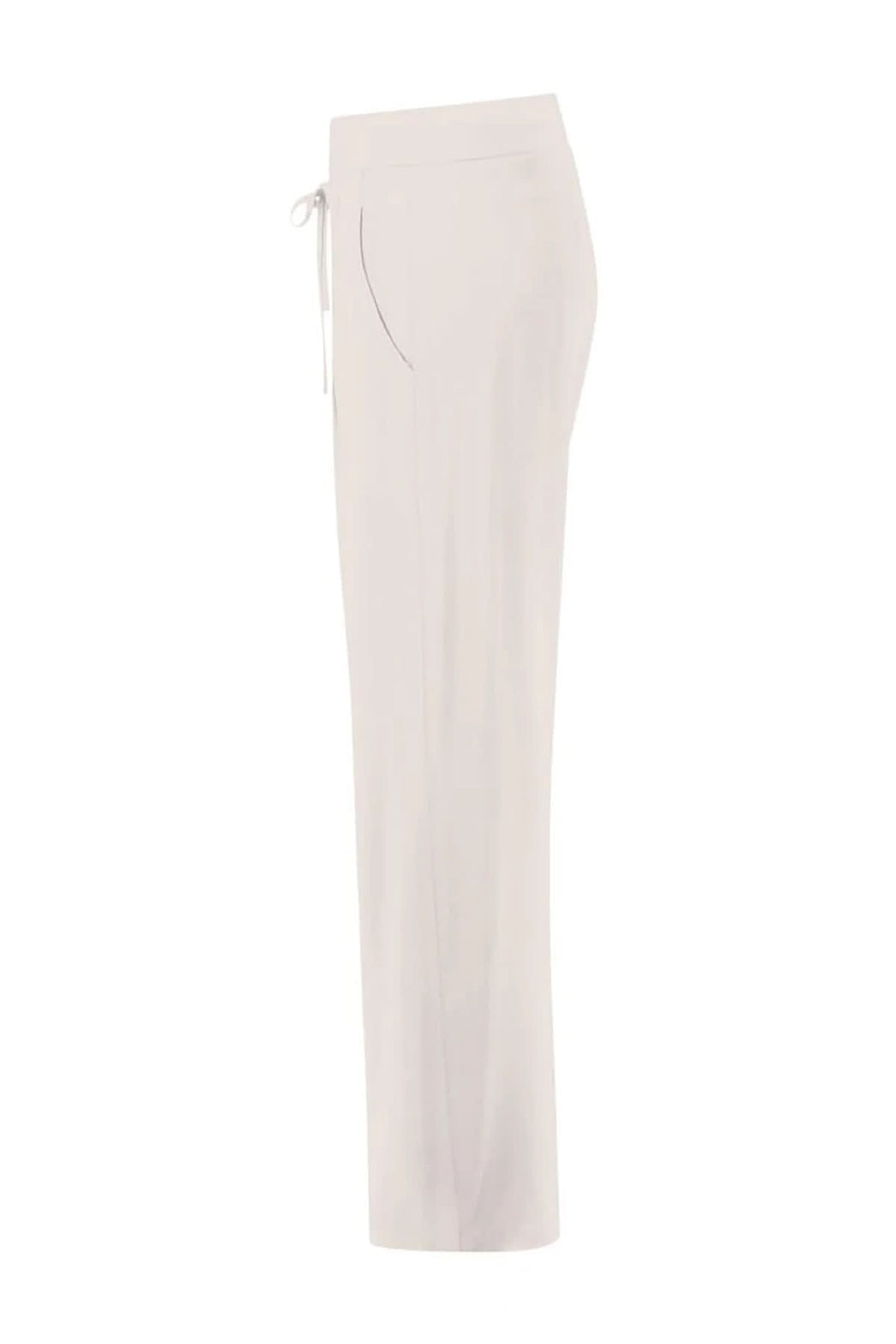 Pantalon habillé droit Candice avec coupe droite et taille élastique, offrant confort et élégance pour le travail et occasions soignées.