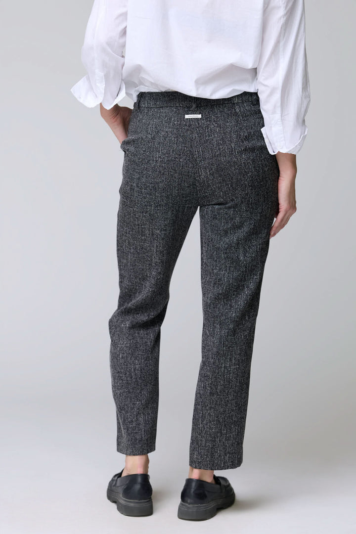 Pantalon à motif texturé