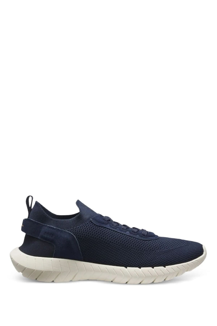 Sneaker BOSS_MOTION_slon_kns bleu avec tige en maille technique et semelle légère pour confort et flexibilité au quotidien.