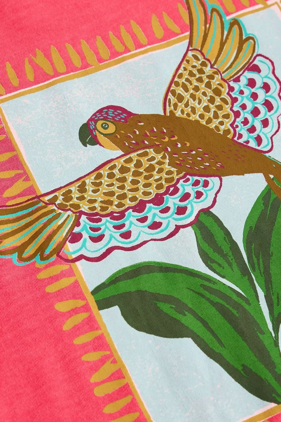 T-shirt Gina imprimé motif oiseau
