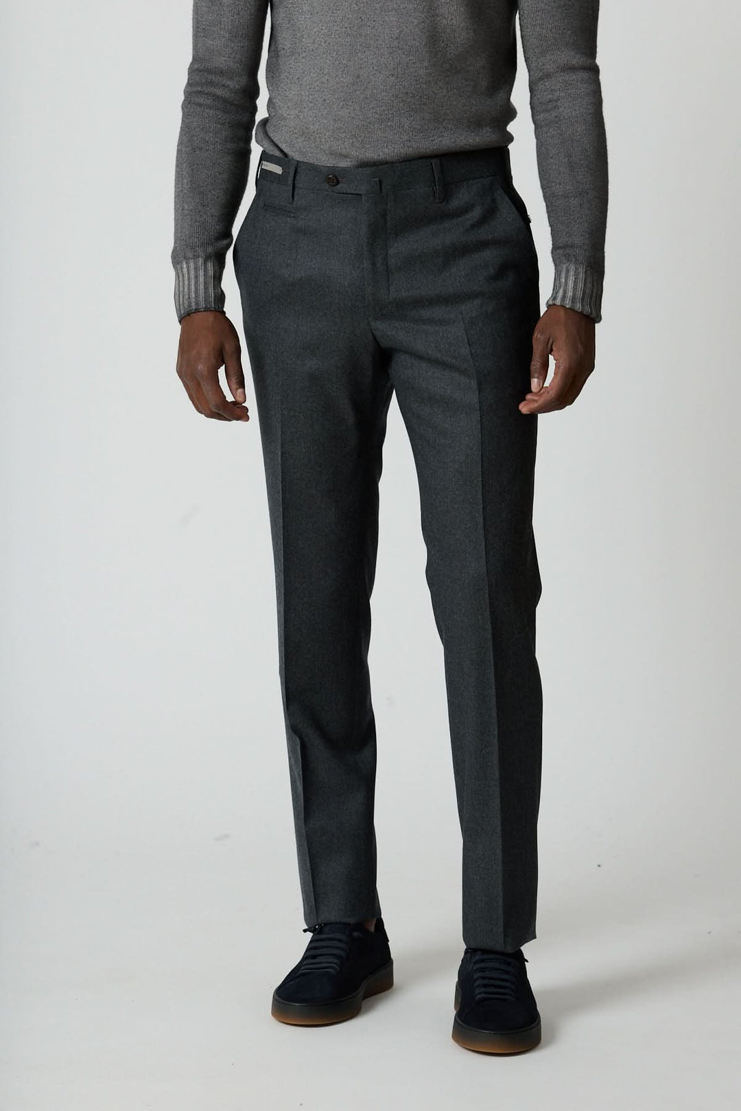 Pantalon habillé en laine vierge