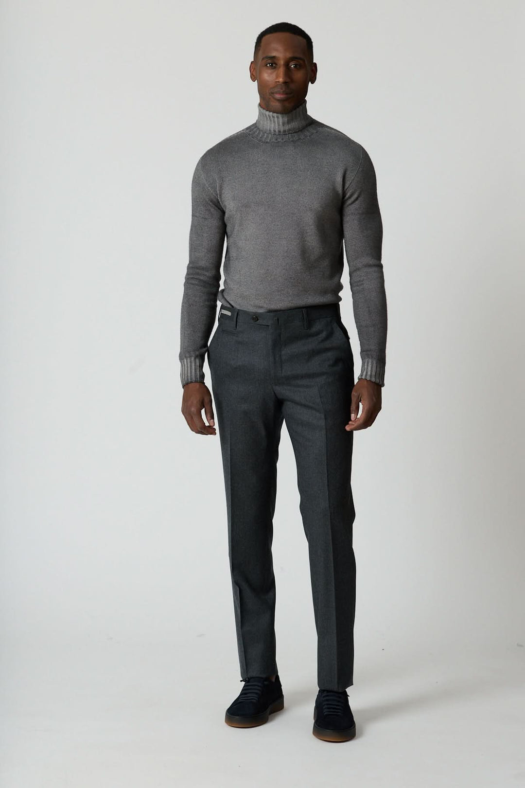 Pantalon habillé en laine vierge