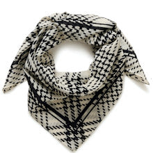 Foulard carré à motif Phi