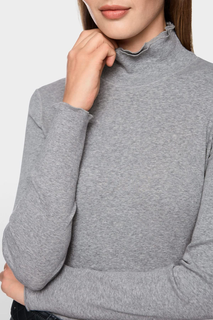 Chandail à col roulé en coton pour femme Marc Cain