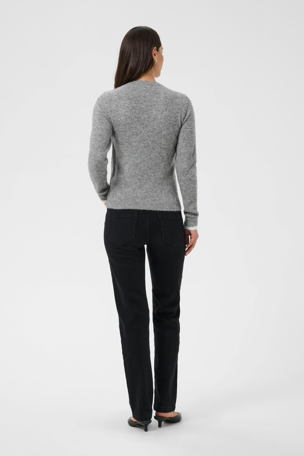 Kaffe Women's Kirini Layered-Effect Knit Sweater