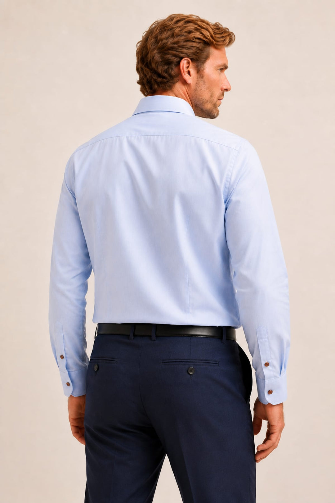 Front view of the men&