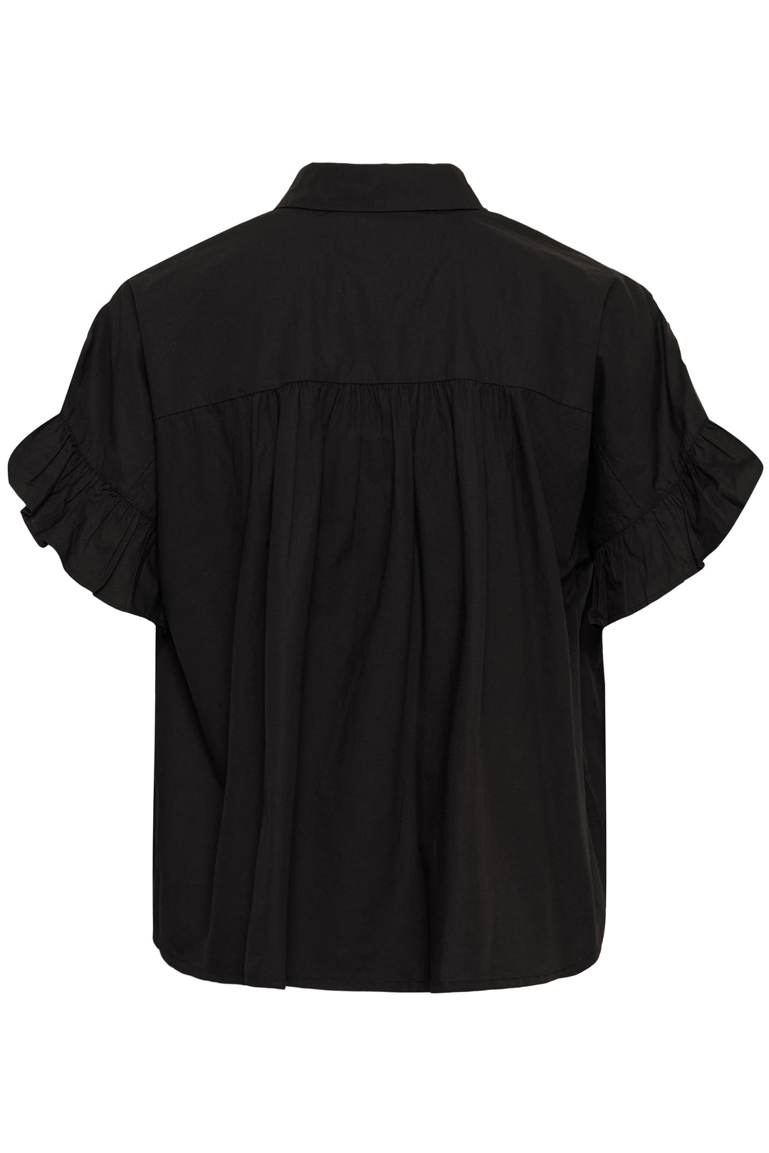 Front view of the green Kaffe Verdina women&