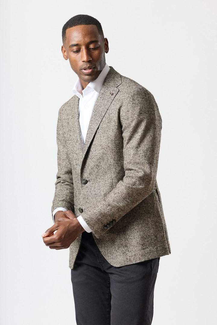 Veston en laine texturée Tagliatore