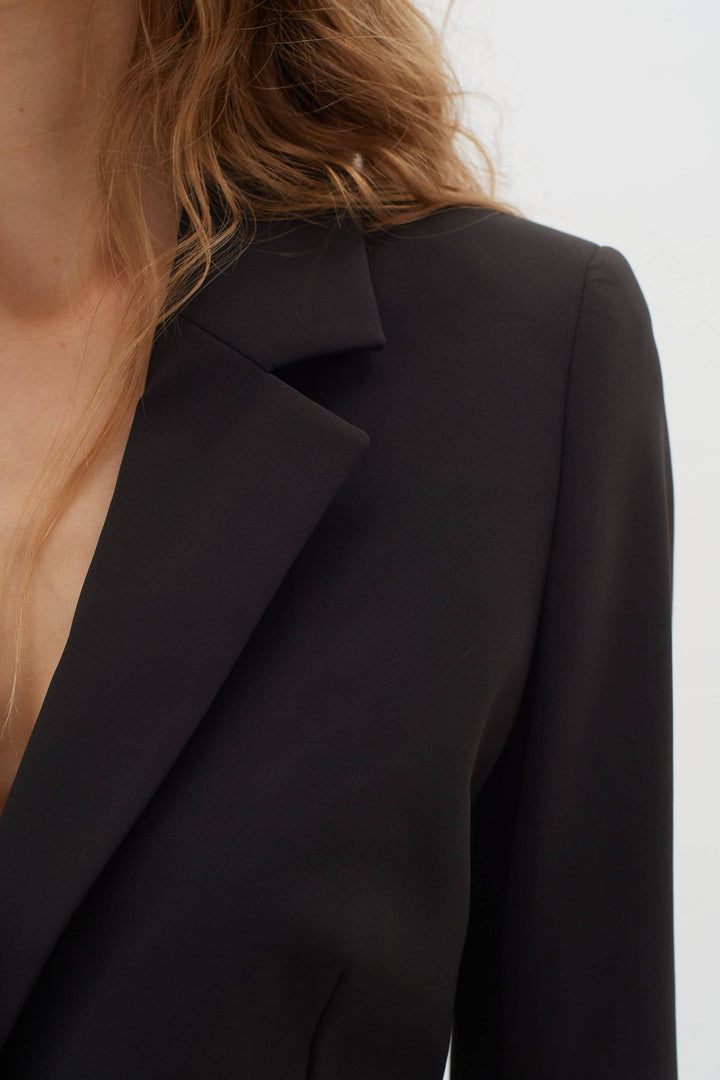 Veston de voyage Zeal en tissu souple, col classique et coupe slim, idéal pour le transport lors de voyages.