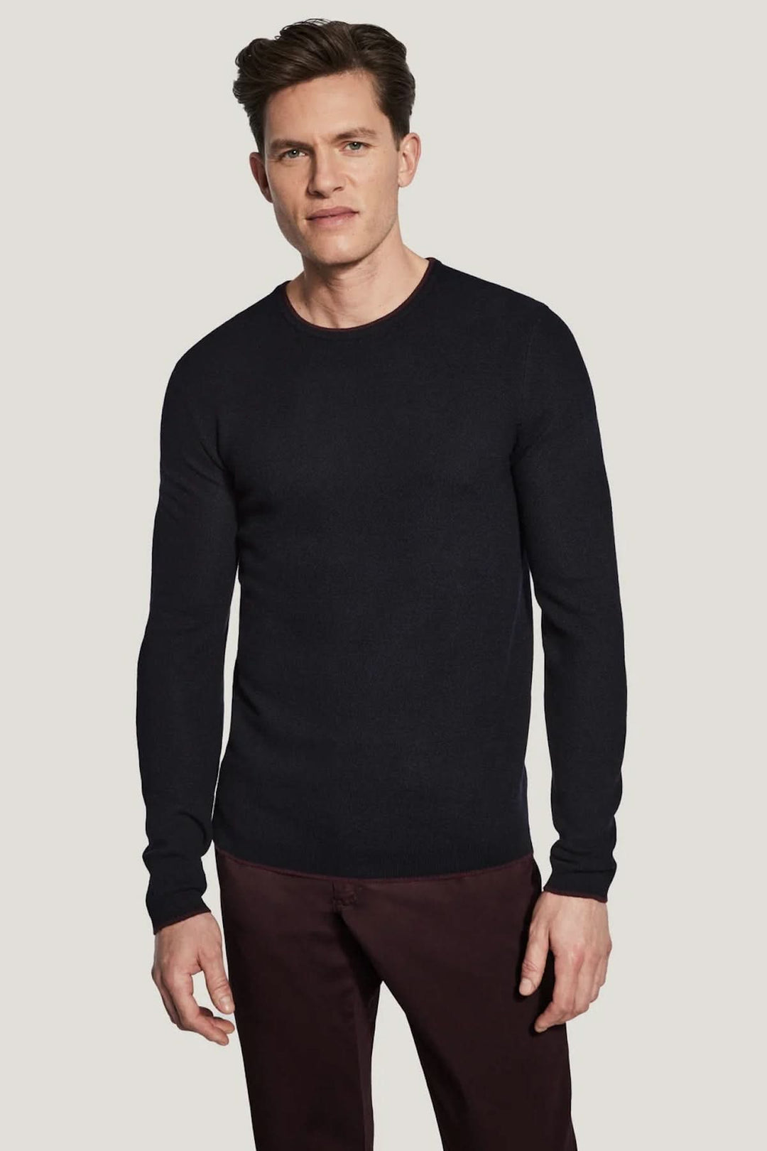 Pull col ras du cou Belvedere en laine