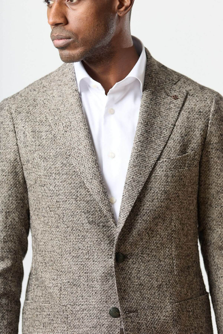 Veston en laine texturée Tagliatore