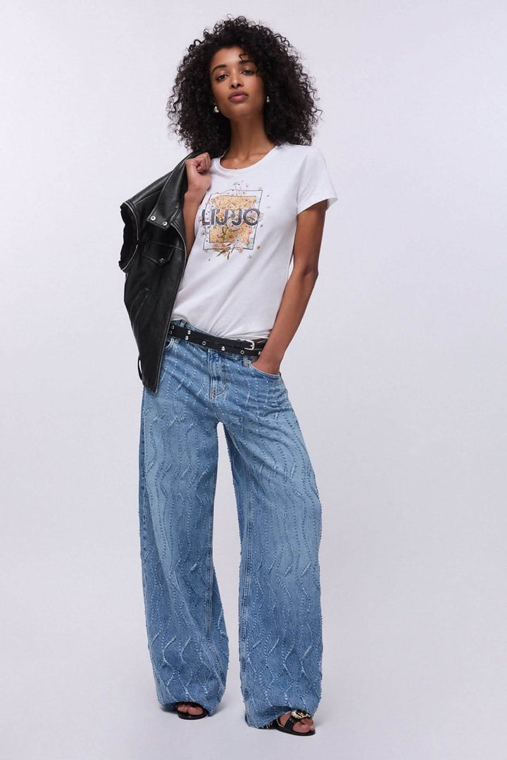 T-shirt à manches courtes avec imprimé graphique