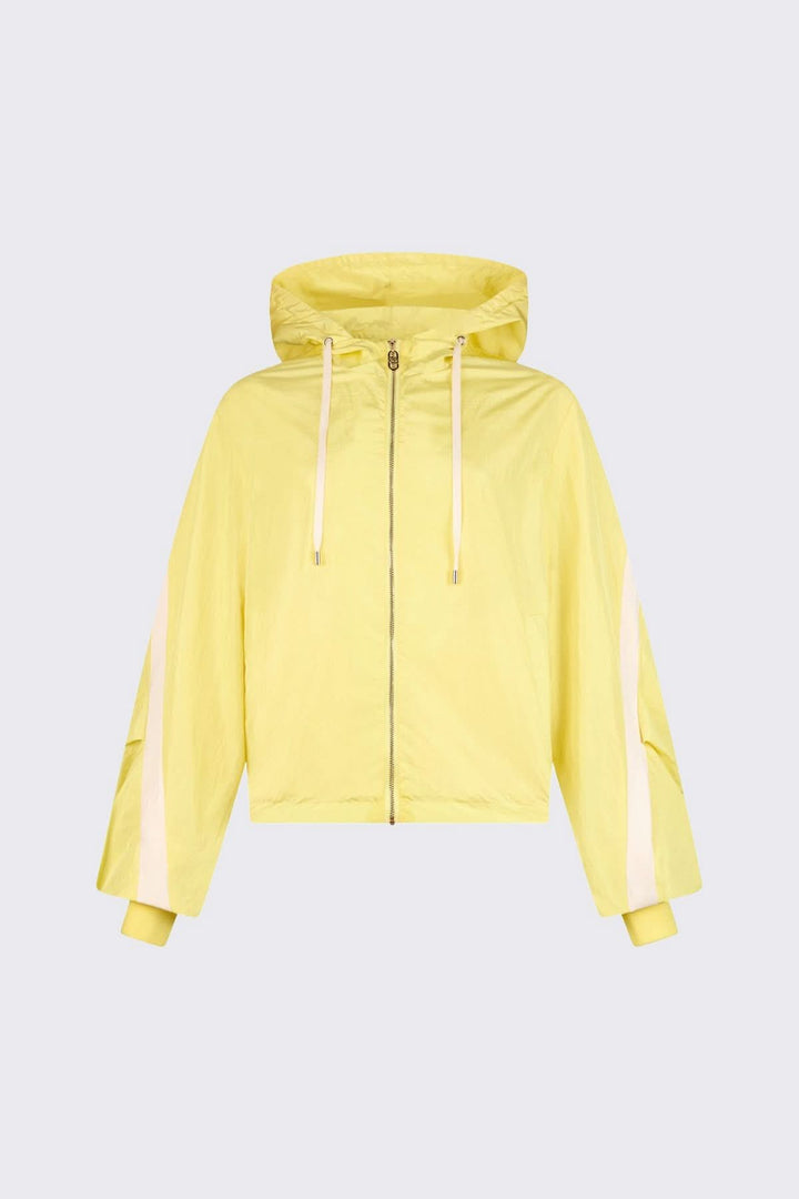 Veste légère à capuche zippée