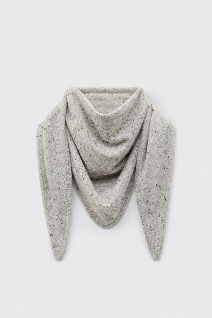 Éléonore knitted triangular scarf for women Not Shy