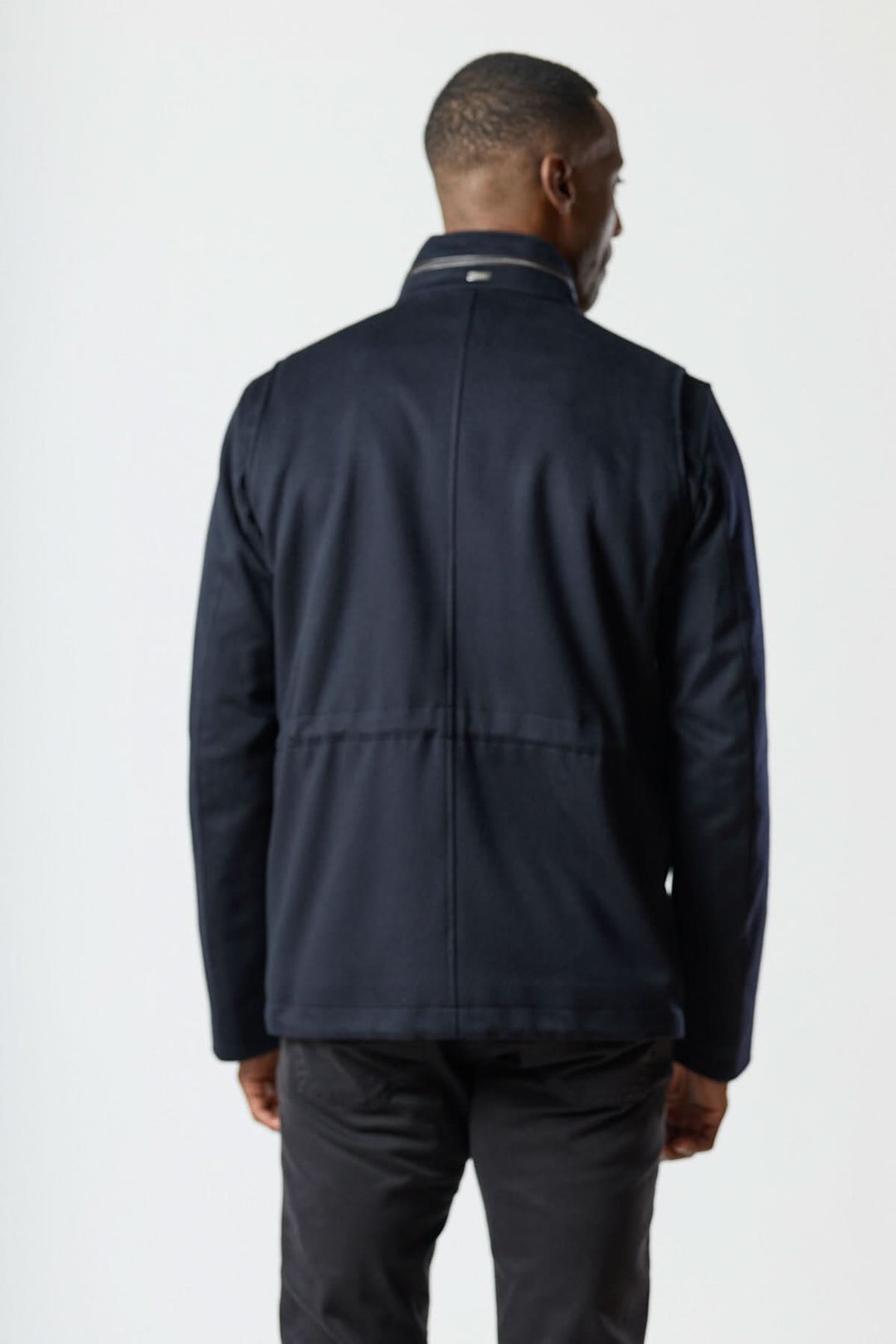 Manteau en laine à quatre poches