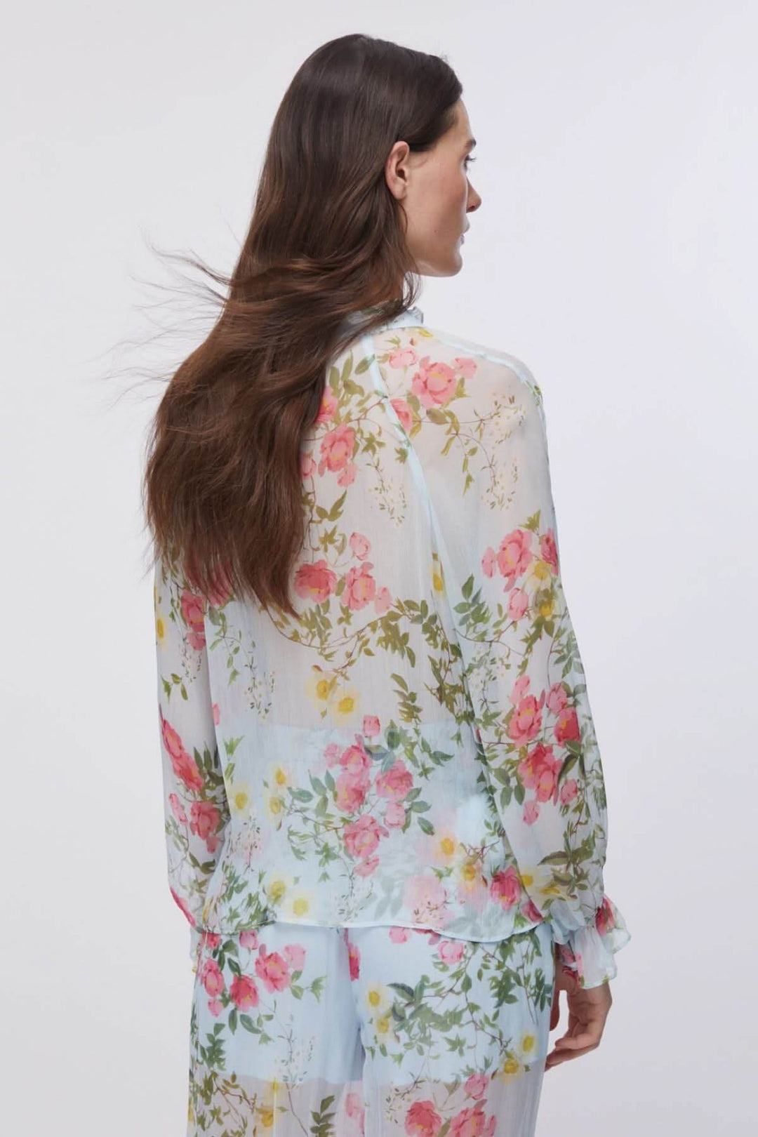 Blouse fluide à imprimé floral