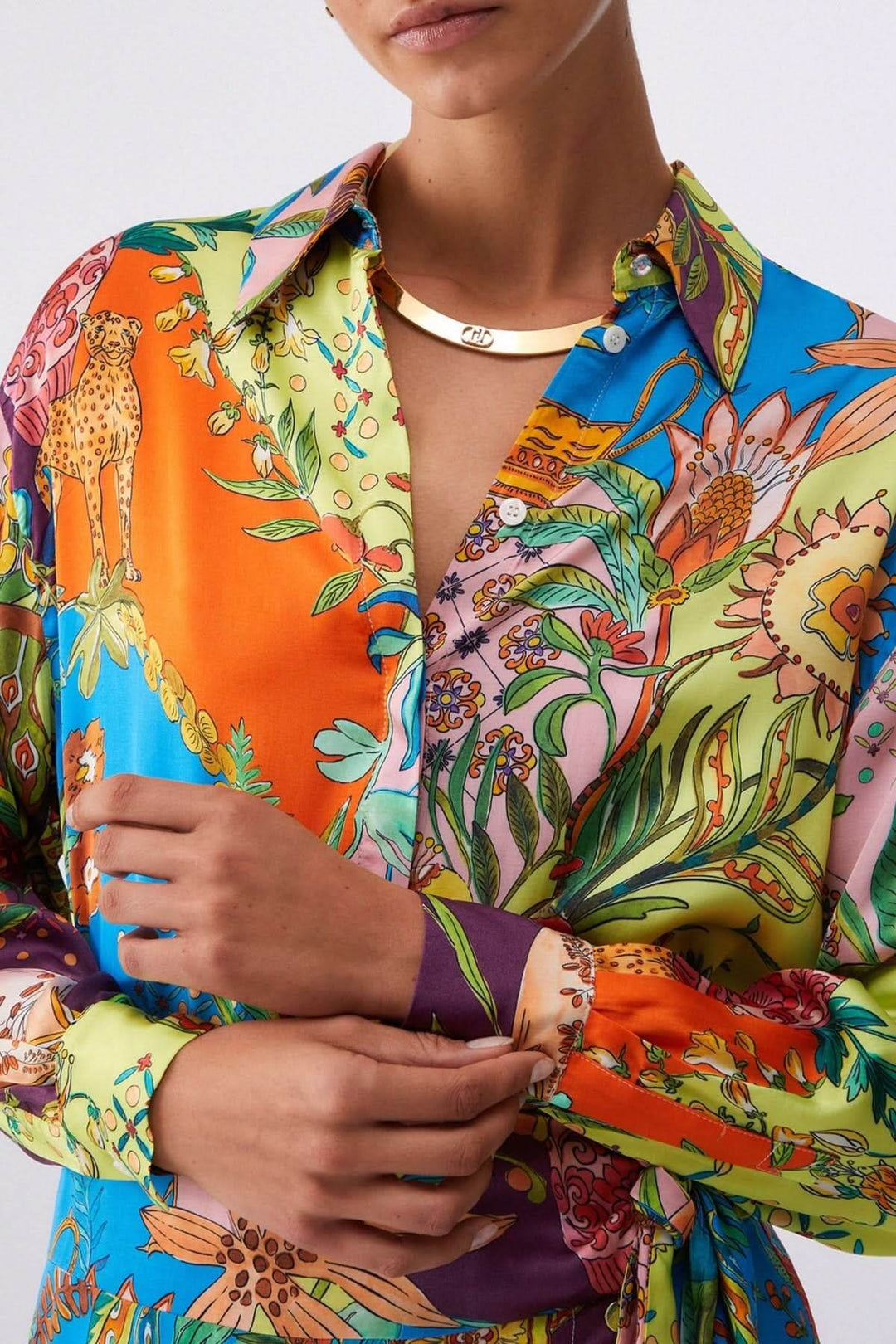 Chemise imprimée fluide