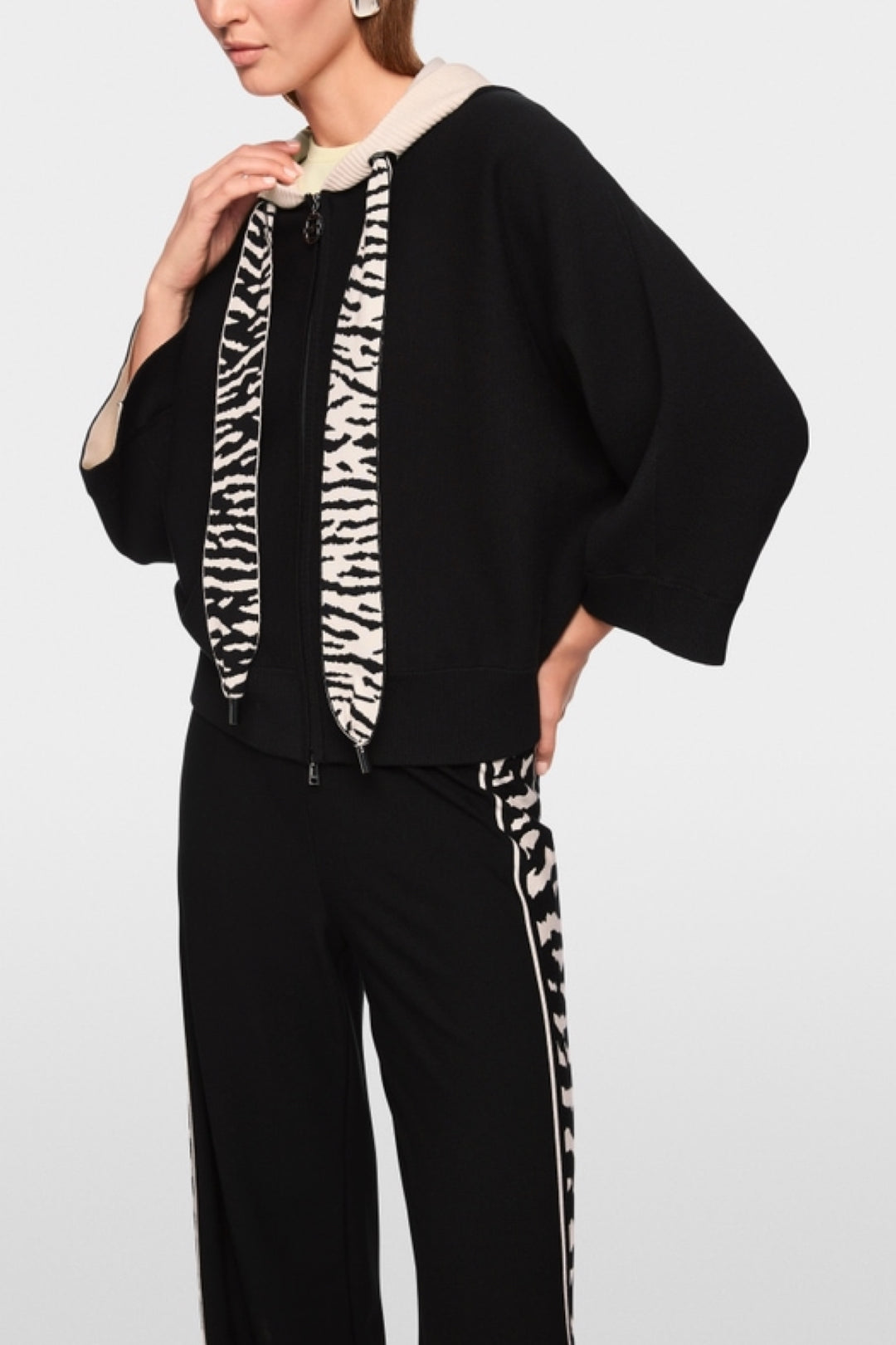 Cardigan avec fermeture éclair