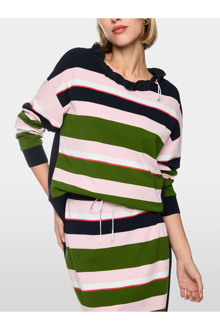 Adjustable striped skirt in Size 
