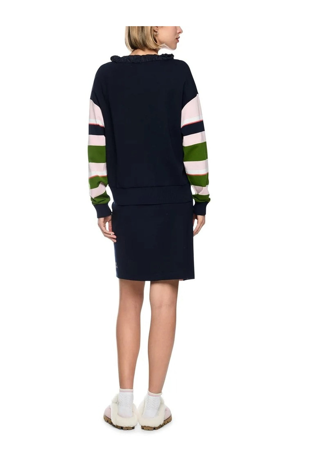 Adjustable striped skirt in Size 