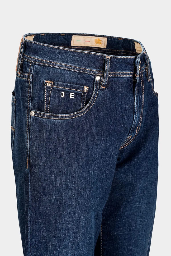 Vue arrière jean Tramarossa homme gris avec détails sur poches - Valérie Simon